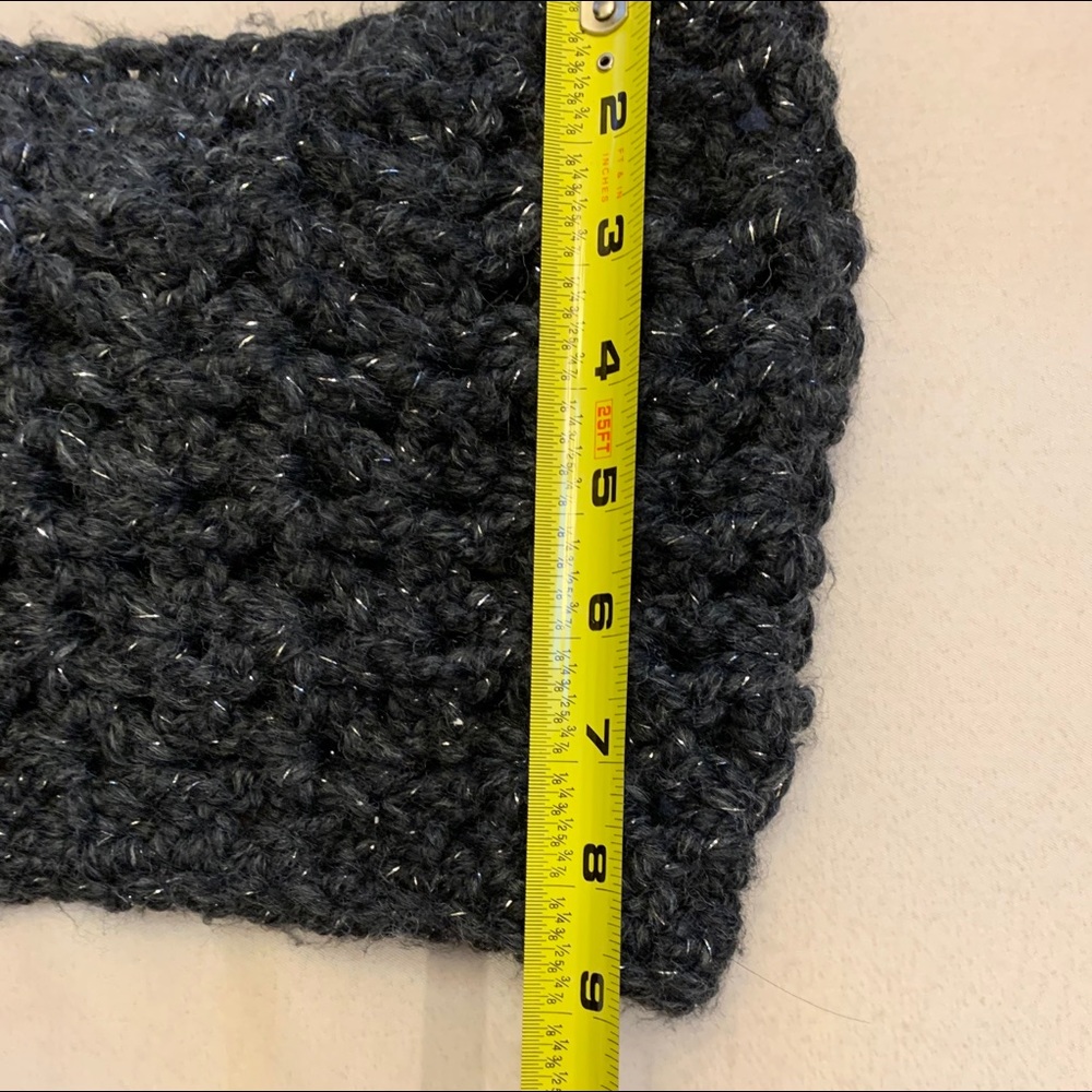 Hand Crocheted Infinity Scarf - Picture 6 of 6